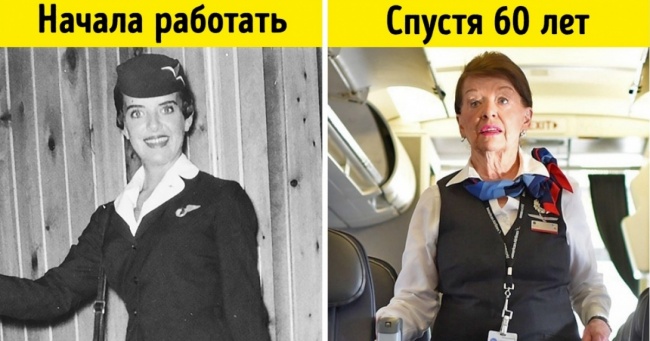 Найдосвідченіша в світі стюардеса розповіла про те, що змінилося в літаках за 60 років її роботи