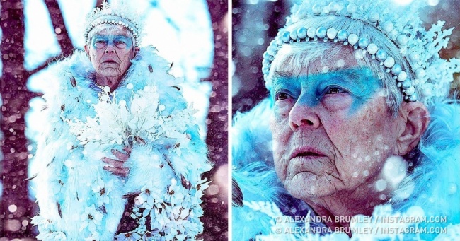 Дівчина влаштувала чарівний фотосет для своєї бабусі, і від знімків неможливо відірвати погляд