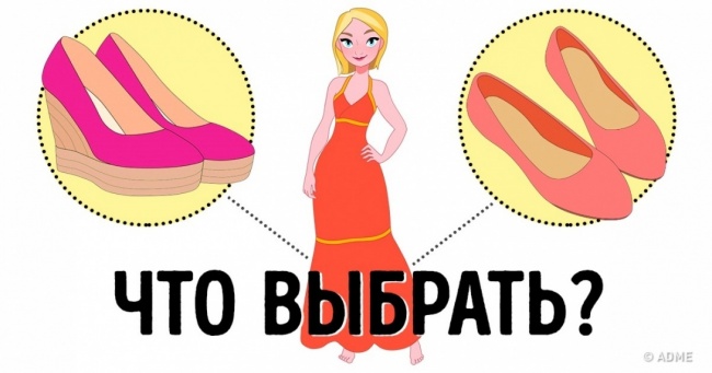 Як безпомилково підібрати взуття до 14 фасонів суконь