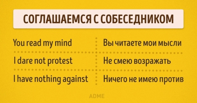 50+ англійських фраз, які допоможуть блискуче проявити себе в спілкуванні