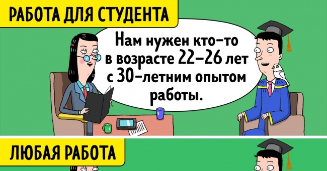 12 життєвих коміксів про співбесідах, всю біль яких зрозуміє кожен, хто шукав роботу