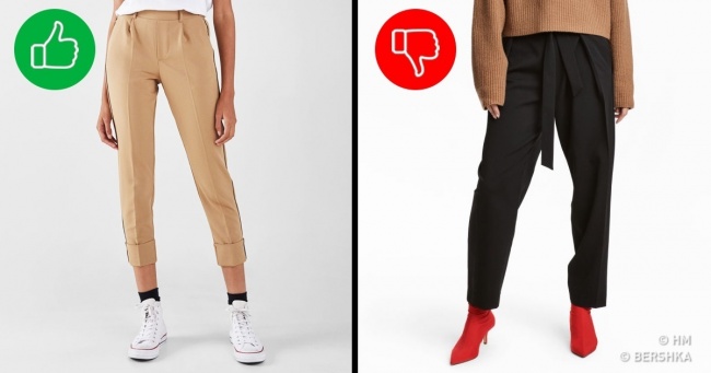 Простий і докладний гід по вибору ідеальних штанів для кожного типу фігури