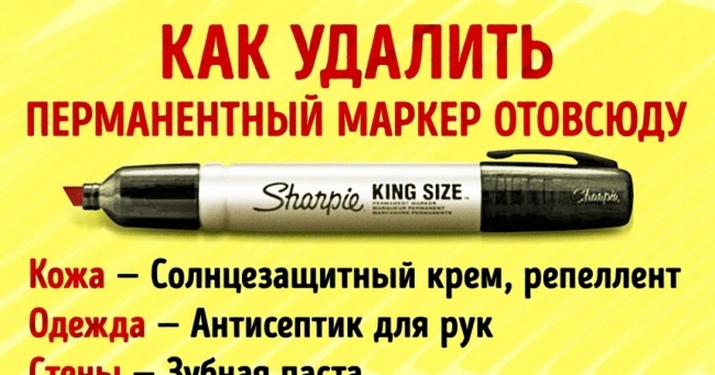 15 способів видалення різних плям за допомогою підручних засобів