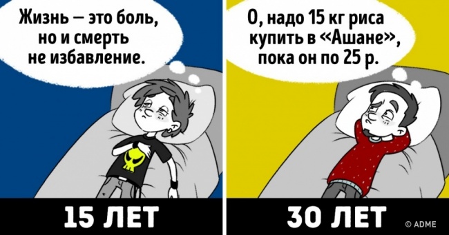11 ілюстрацій про те, як круто змінюється життя, коли ми дорослішаємо