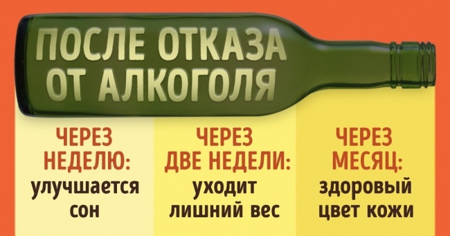Ось що відбувається з тілом після відмови від регулярного вживання алкоголю