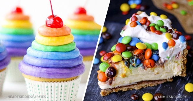 20 десертів для тих, хто завжди мріяв спробувати веселку на смак