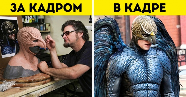 Подивіться, як створюються монстри в кіно. Закадрові фото нарешті пояснюють, чому виходить так реалістично