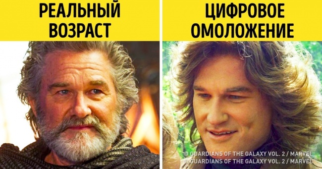 Як омолоджують і старять акторів у кіно