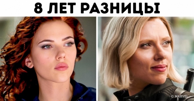Подивіться, як виглядали персонажі улюблених фільмів в першій і останній частині