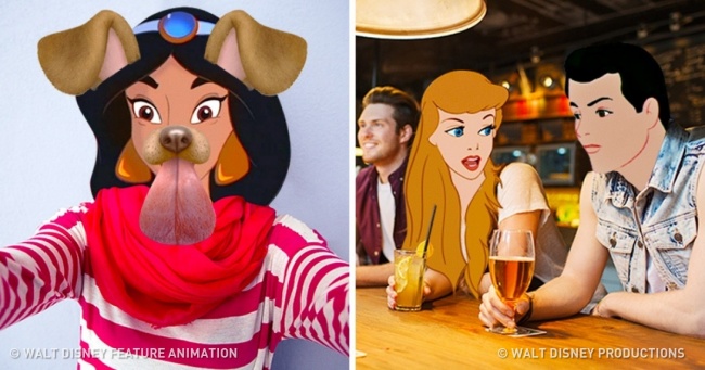 18 фото про те, як жилося б персонажів Disney в сучасному світі
