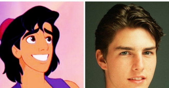 Так от з кого змалювали диснеївських персонажів