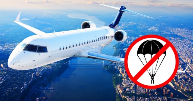 Чому в літаках не видають парашути на випадок авіакатастрофи