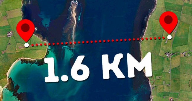 5 найкоротших у світі авіарейсів