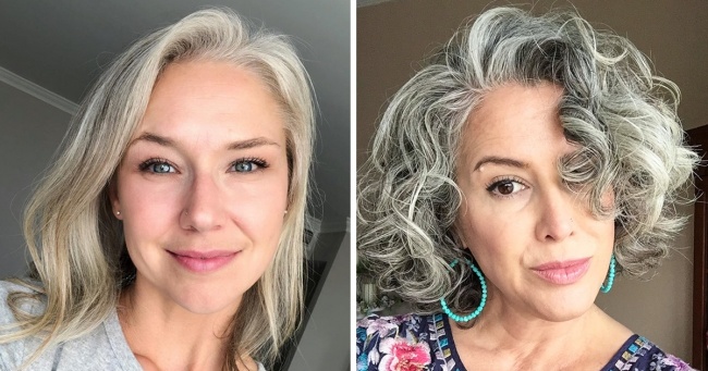 25 жінок, які перестали фарбувати волосся і довели, що сивини не варто соромитися