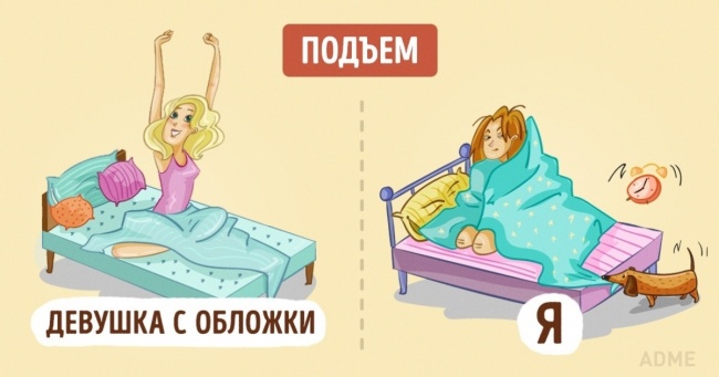 Як жінки виглядають на сторінках глянцевих журналів, і як все є насправді